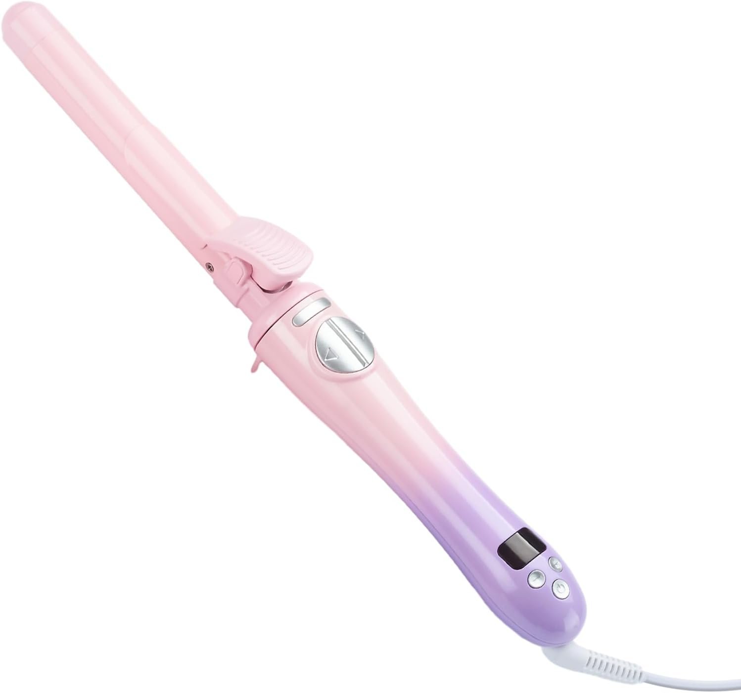 Curling Iron,Rotating Curling Iron 1 Inch for Long Hair up to 450F,Beach Waves Hair Curler Automatic Curling Wand with Dual Voltage for Travel