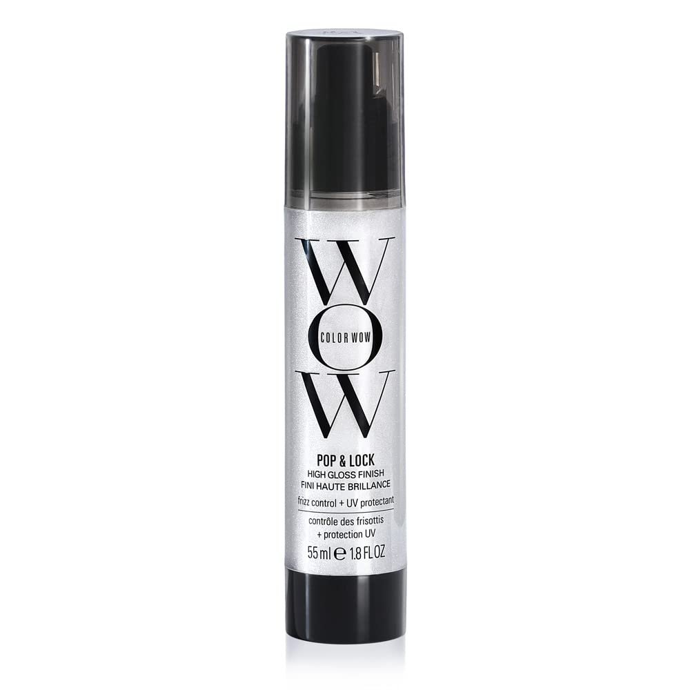 COLOR WOW Pop and Lock High Gloss Finish, Frizz Control Serum to Add Shine and Seal Split Ends
