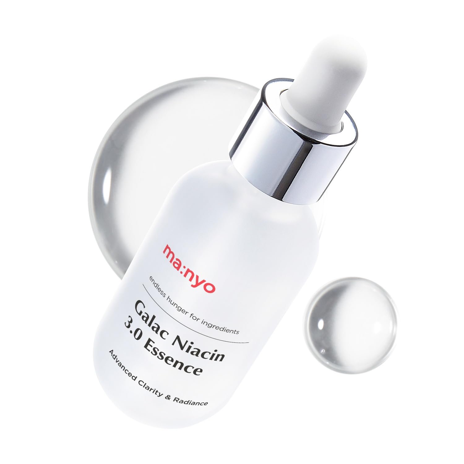 MANYO Galac Niacin 3.0 Essence Korean Facial Serum, Ultra Hydrating, Tone Balancing, Niacinamide, for Women and Men Korean Skin care 1.01 fl oz (30ml)