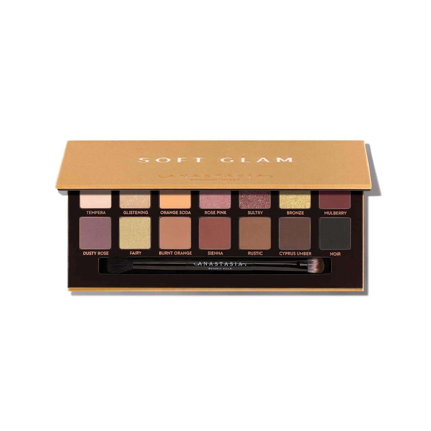 Anastasia Beverly Hills Essential Eyeshadow Palette – Professional 12-Shade Artistry Collection featuring High-Pigment Mattes and Multidimensional Metallics