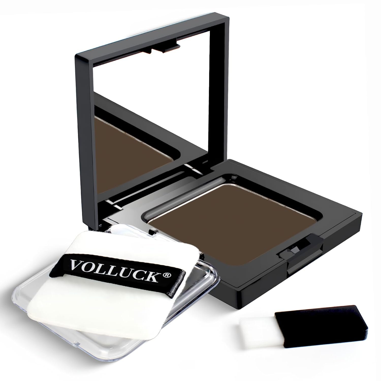Root Touch Up Powder, Instantly Cover Gray Hairline Powder, Root Touch Up powder for Women & Men,Bald Spots, Eyebrows (Medium Brown, 0.42 Ounce (Pack of 1))