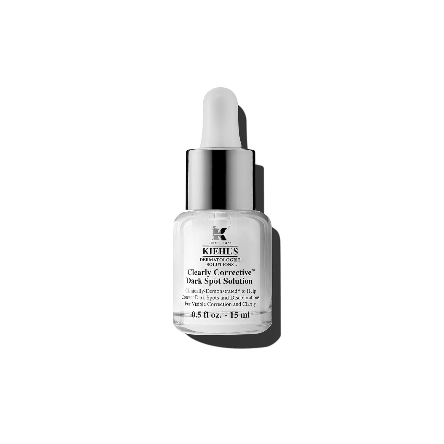 Kiehl’s Clearly Corrective Dark Spot Serum, Brightening Facial Serum, Reduces Hyperpigmentation & Post-acne Marks, with Vitamin C & Salicylic Acid, All Skin Types, Paraben-free, Mineral Oil-free