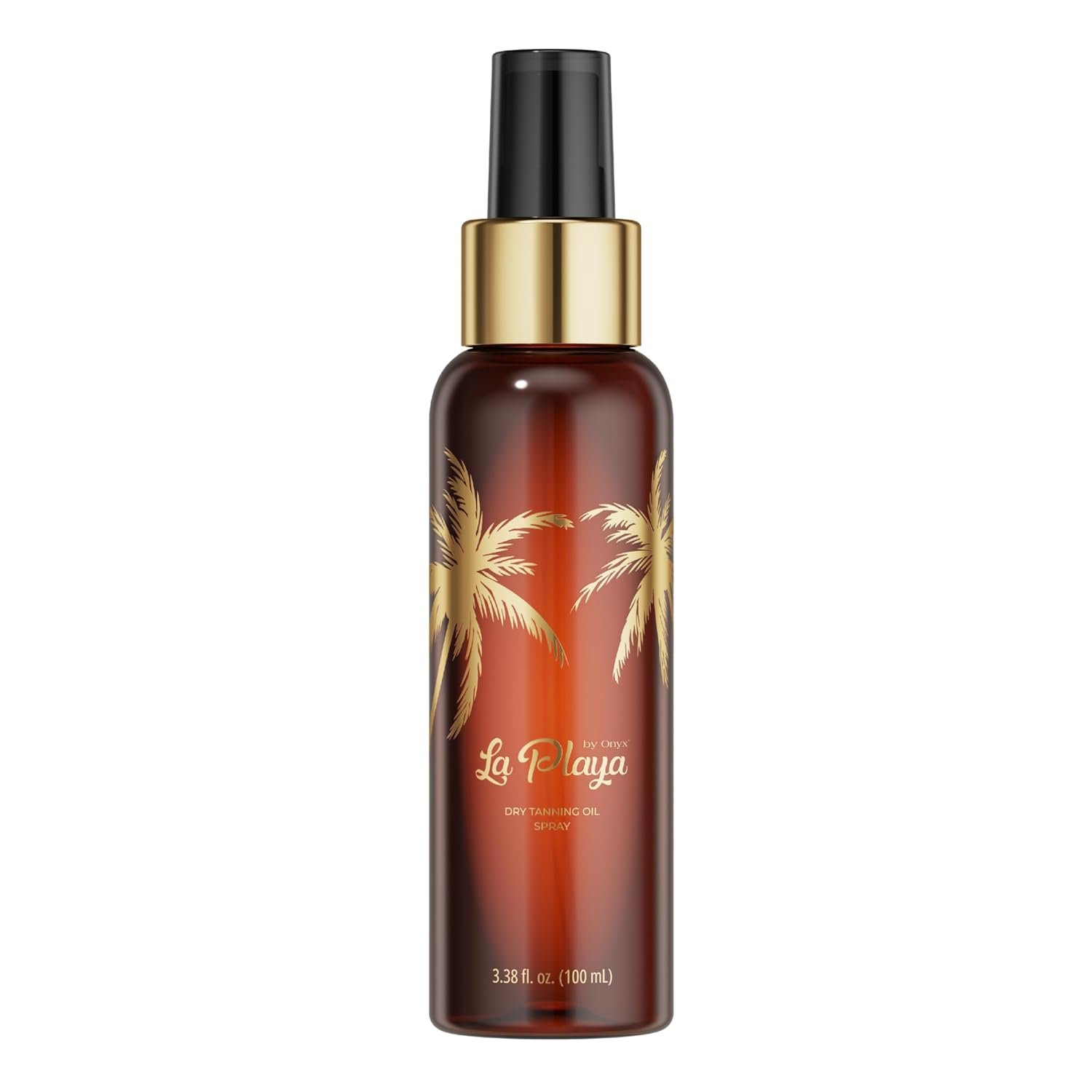 Onyx La Playa Dry Tanning Oil Gel Sun Accelerator and Tanning Beds | Fast-absorbing, non-greasy formula with nourishing oils for a smooth, comfortable dry-touch tanning experience 3.38 fl oz