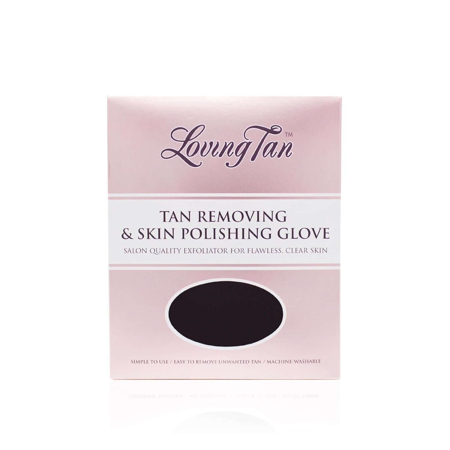 Loving Tan Reusable Self Tanner Removing & Skin Polishing Glove, Exfoliating With Light & Heavy Options, Washable & Durable Design, Suited for All Skin Types – 1 ct.