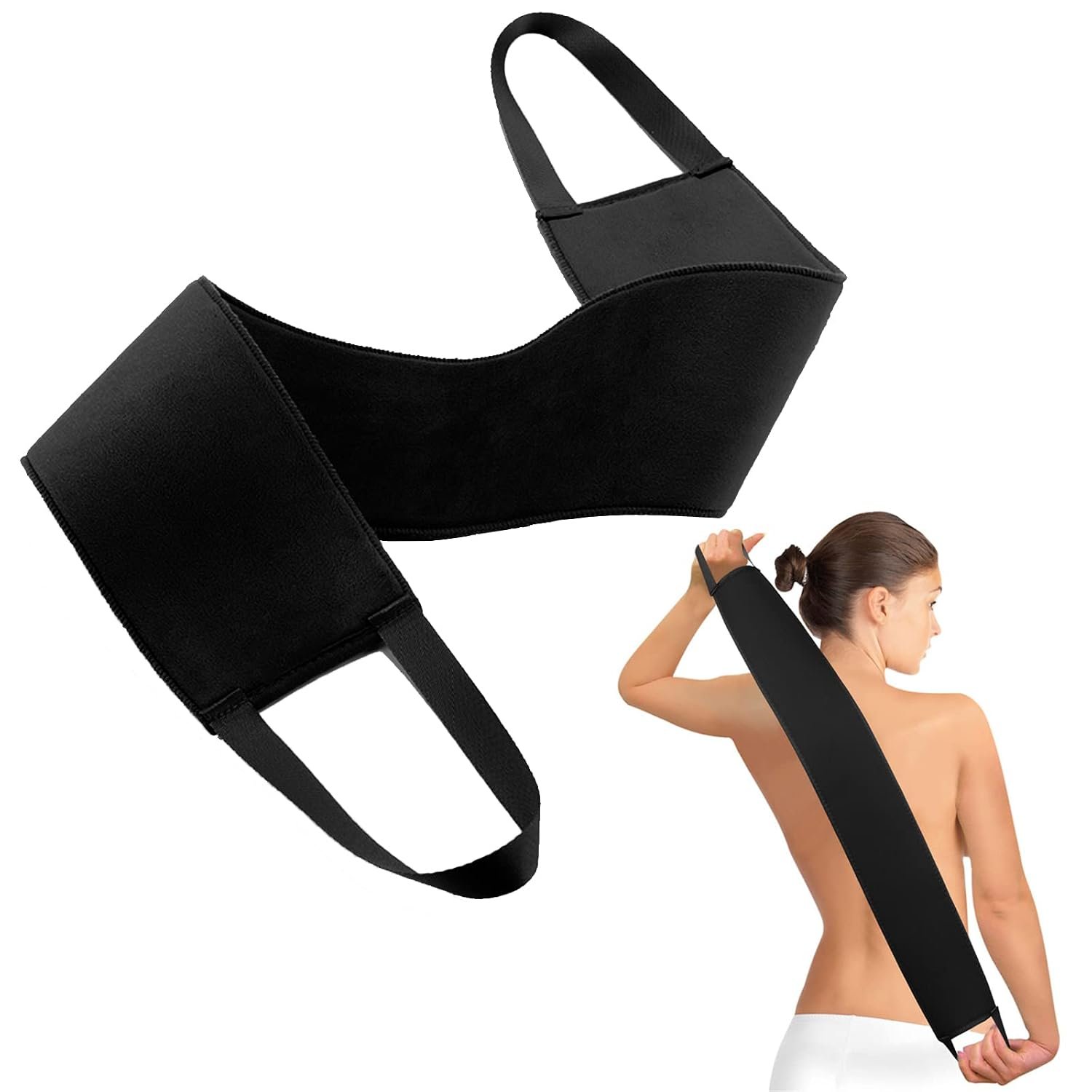 Tanning Back Lotion Applicators – Apply Lotion To Back Easily, Back Buddy Lotion Applicator For Back Self Applicator, Work With Self Tanning Mitt, Non- Absorbent Band