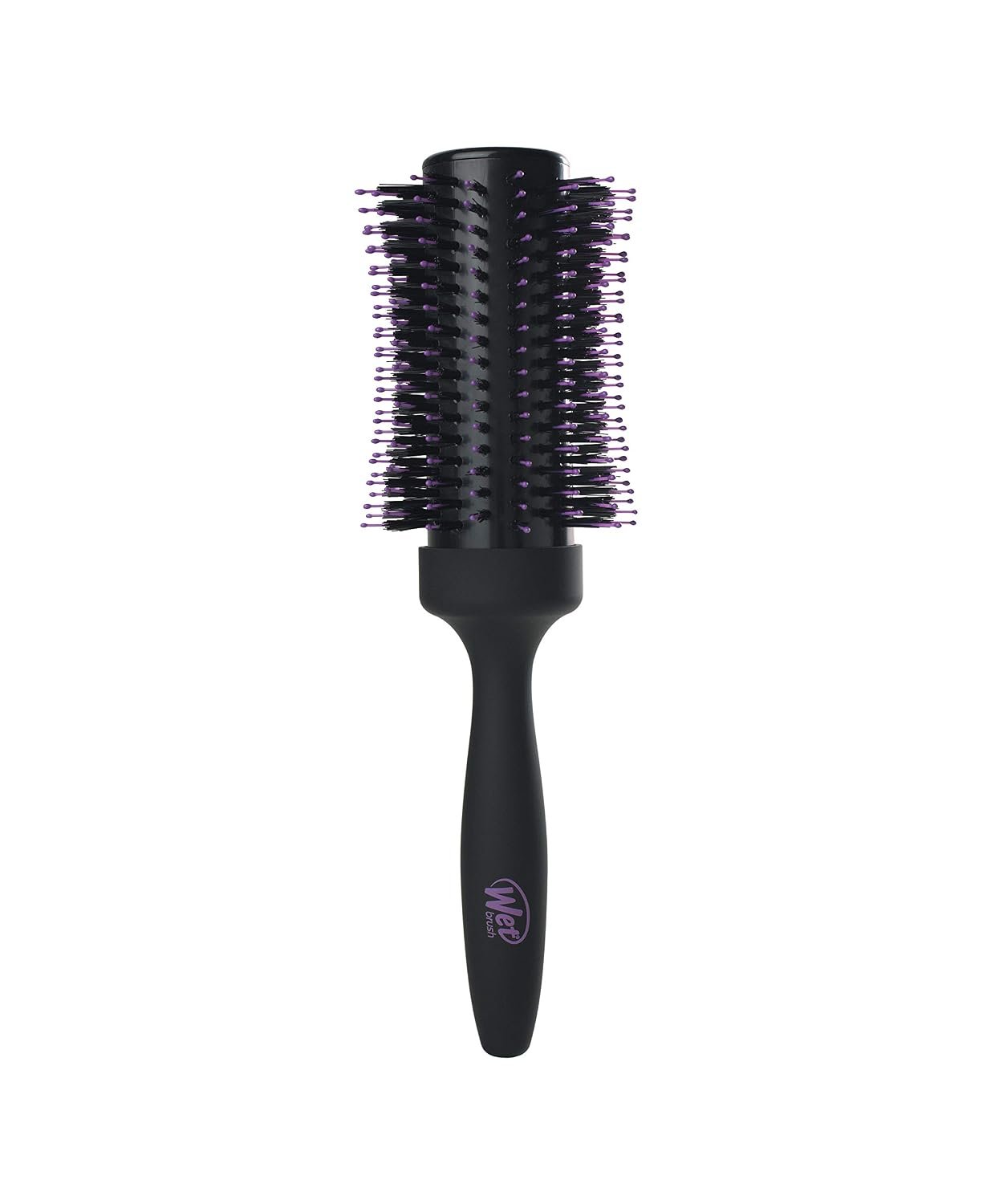 Wet Brush Volumizing Round Brush for Fine to Medium Hair – Salon Blow-Out, Less Pain & Breakage, Lightweight Boar Bristle Detangles & Removes Knots