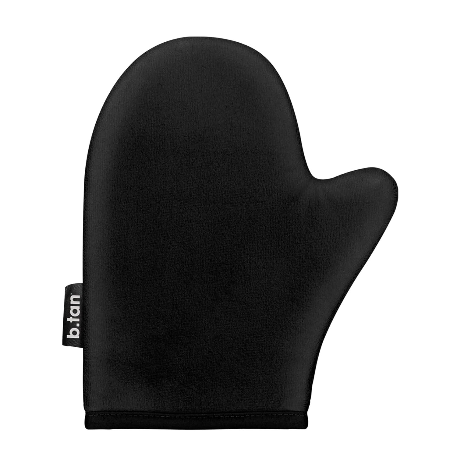 b.tan Self Tan Mitt | I Don’t Want Tanner On My Hands – Sunless Tanning Applicator Glove w/Thumb, Streak-Free, Velvety Soft, Reusable, Face & Body, Great for Foam, Mousse, Gradual Lotion, & Drops