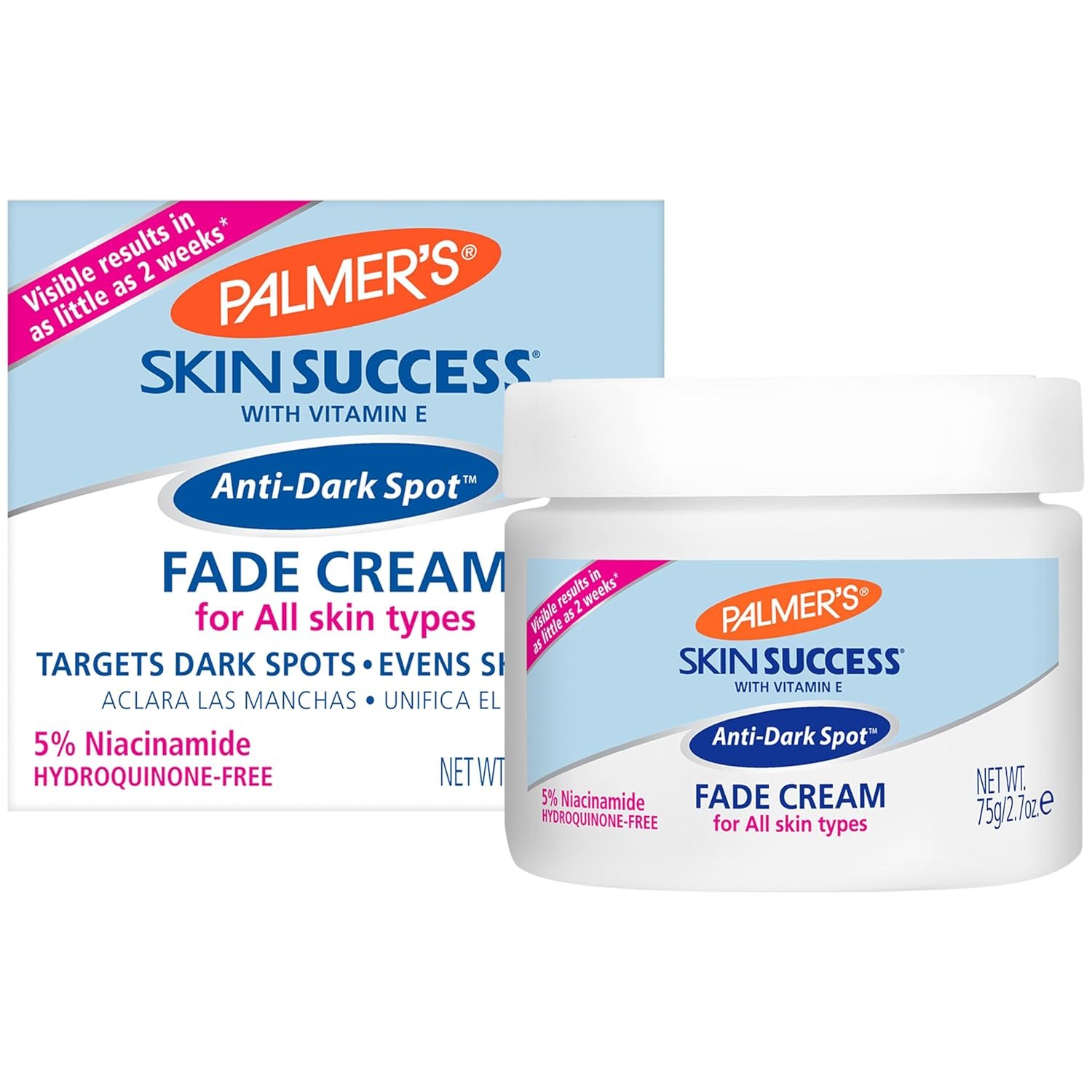 Palmer’s Skin Success Anti-Dark Spot Fade Cream with Vitamin E and Niacinamide, for All Skin Types 2.7 Ounce